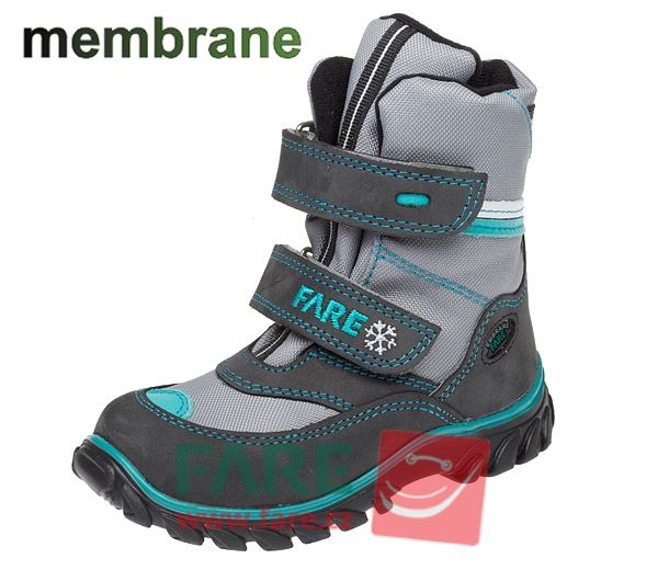 Dětské zimní nepromokavé boty Fare 848262 Velikost: 23