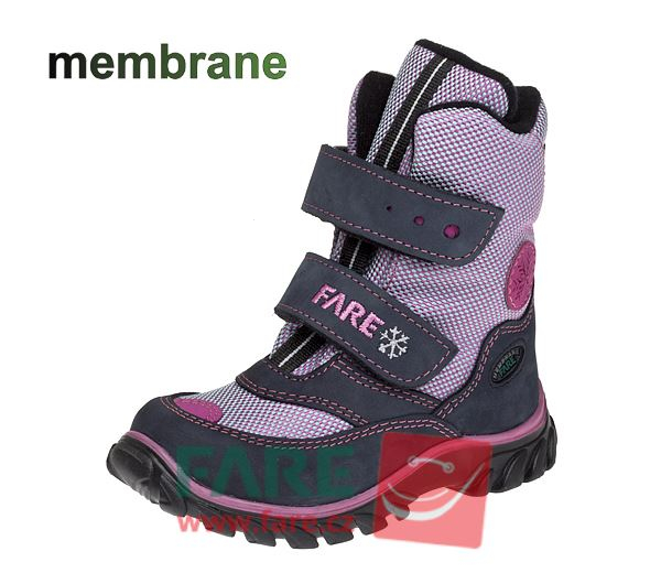 Dětské zimní nepromokavé boty Fare 848253 Velikost: 24