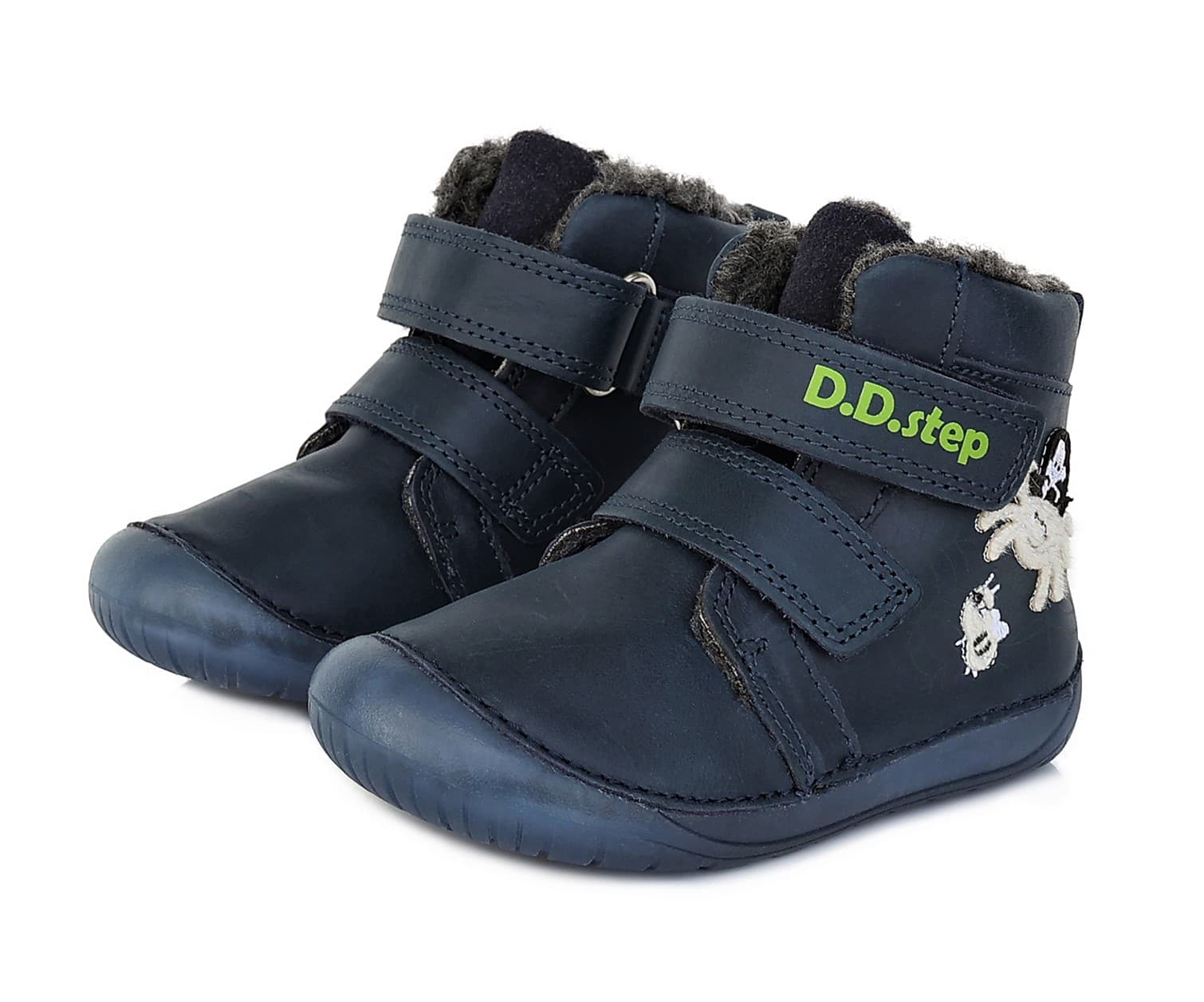 Dětské zimní boty DD Step W070-111 Royal Blue Velikost: 20