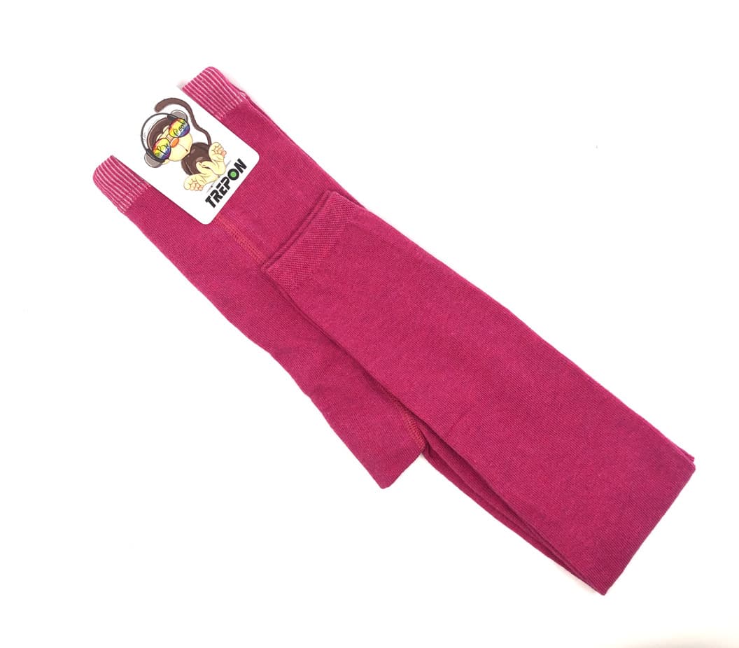 Dětské bavlněné legíny TREPON Agátka růžová Velikost: 122-128