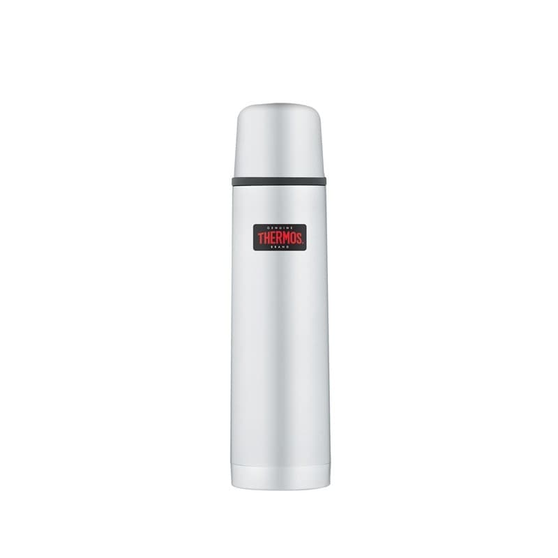 Thermos termoska s tlačítkovým uzávěrem a šálkem nerez 750 ml