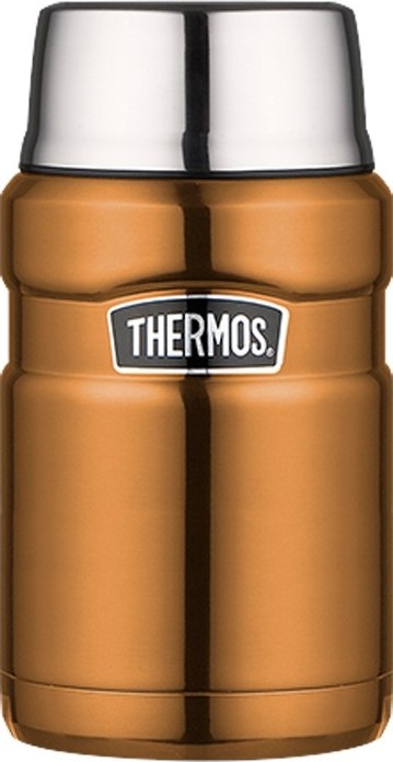 Levně Thermos Termoska na jídlo se šálkem - měděná 710 ml