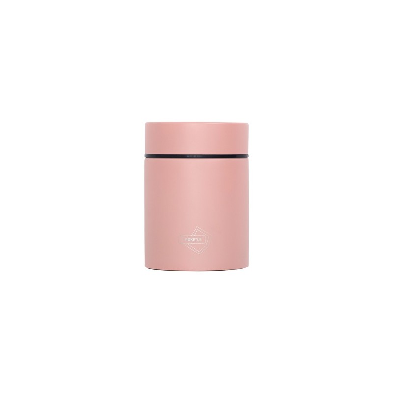 Levně Thermos Kapesní termoska na jídlo POKETLE - peach pink 160 ml