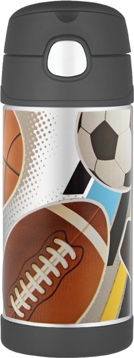 Thermos Dětská termoska s brčkem - sport 355 ml