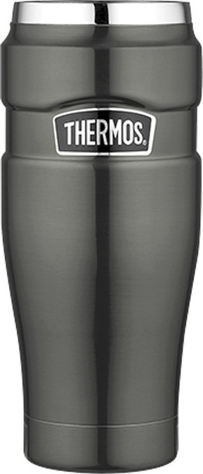 Levně Thermos Vodotěsný termohrnek - metalicky šedá 470 ml
