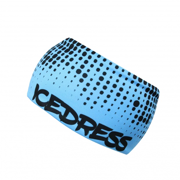 Drexiss sportovní čelenka LIMITKA DOT BLUE II Velikost: DĚTSKÁ podzim/zima Obvod 48-52cm