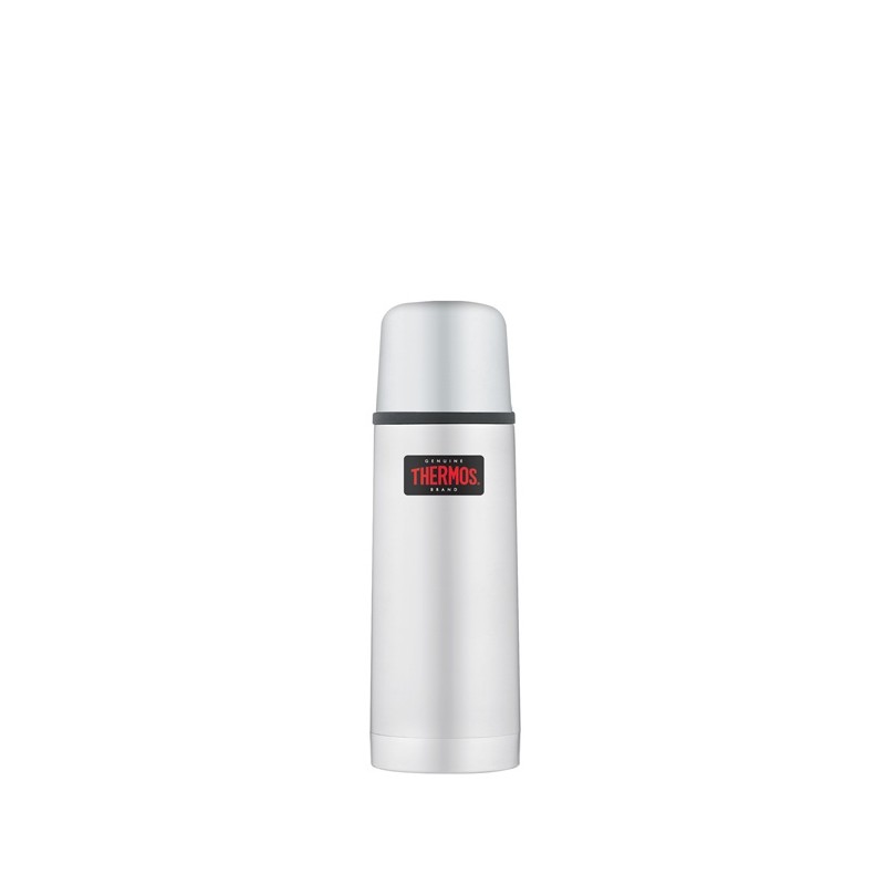 Thermos Termoska s tlačítkovým uzávěrem a šálkem - nerez 350 ml