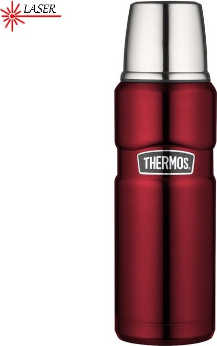 Levně Thermos Termoska na nápoje - červená 470 ml