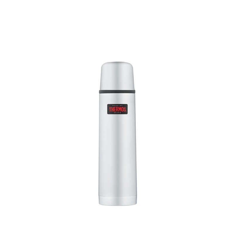 Thermos Termoska s tlačítkovým uzávěrem a šálkem - nerez 500 ml