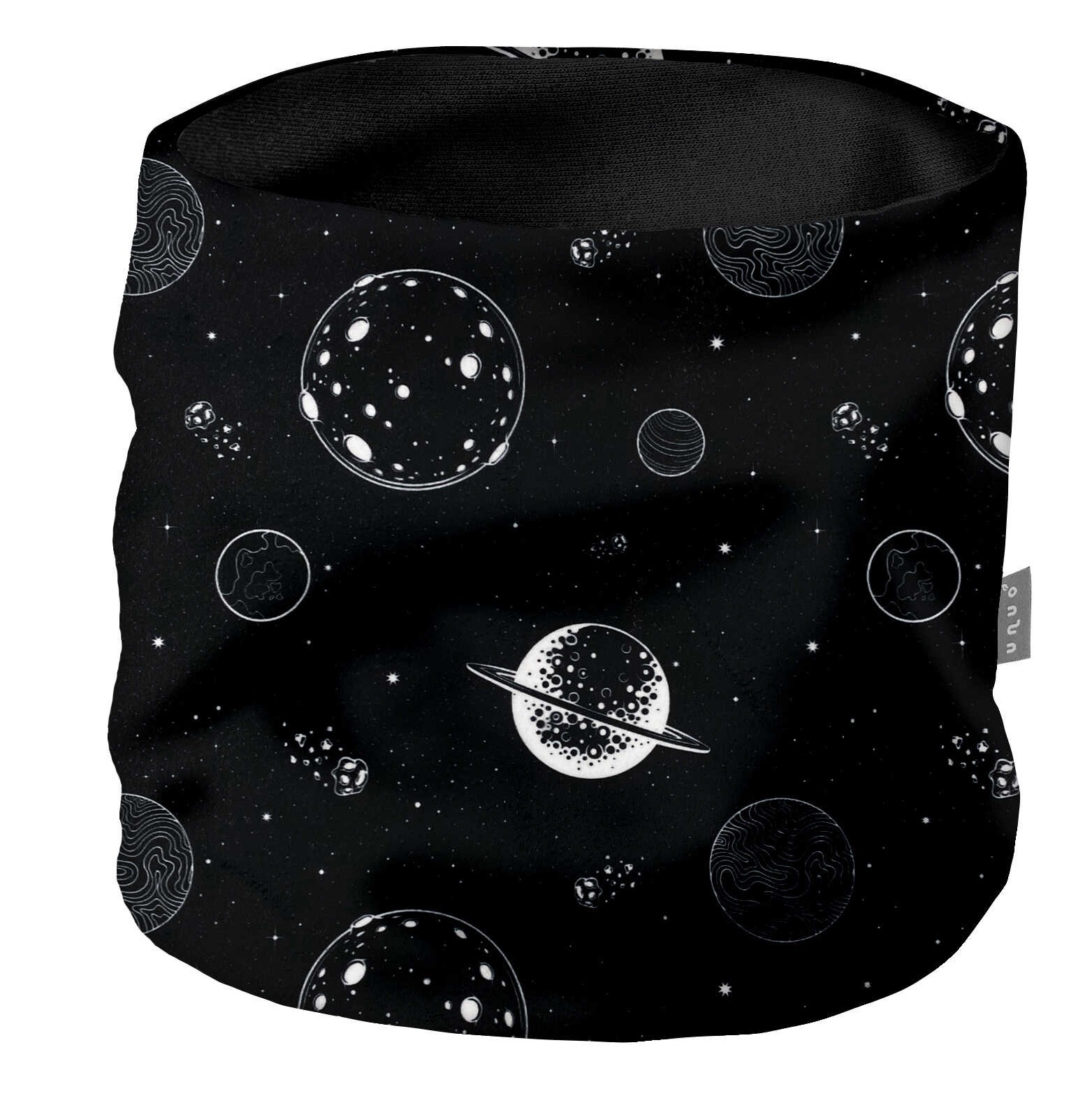 UNUO Nákrčník z fleecu Basic Planety