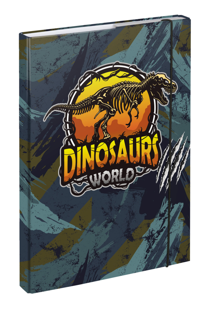 Levně BAAGL Desky na školní sešity A4 Dinosaurs World