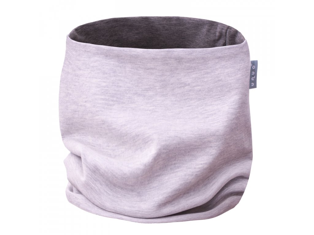 UNUO Nákrčník UNI Šedý melír