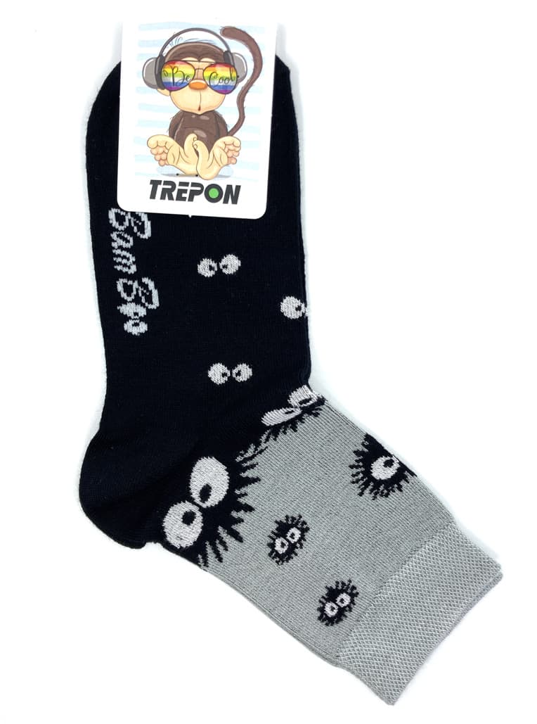 Bambusové ponožky Trepon OKÁČ černá Velikost: 35 - 38