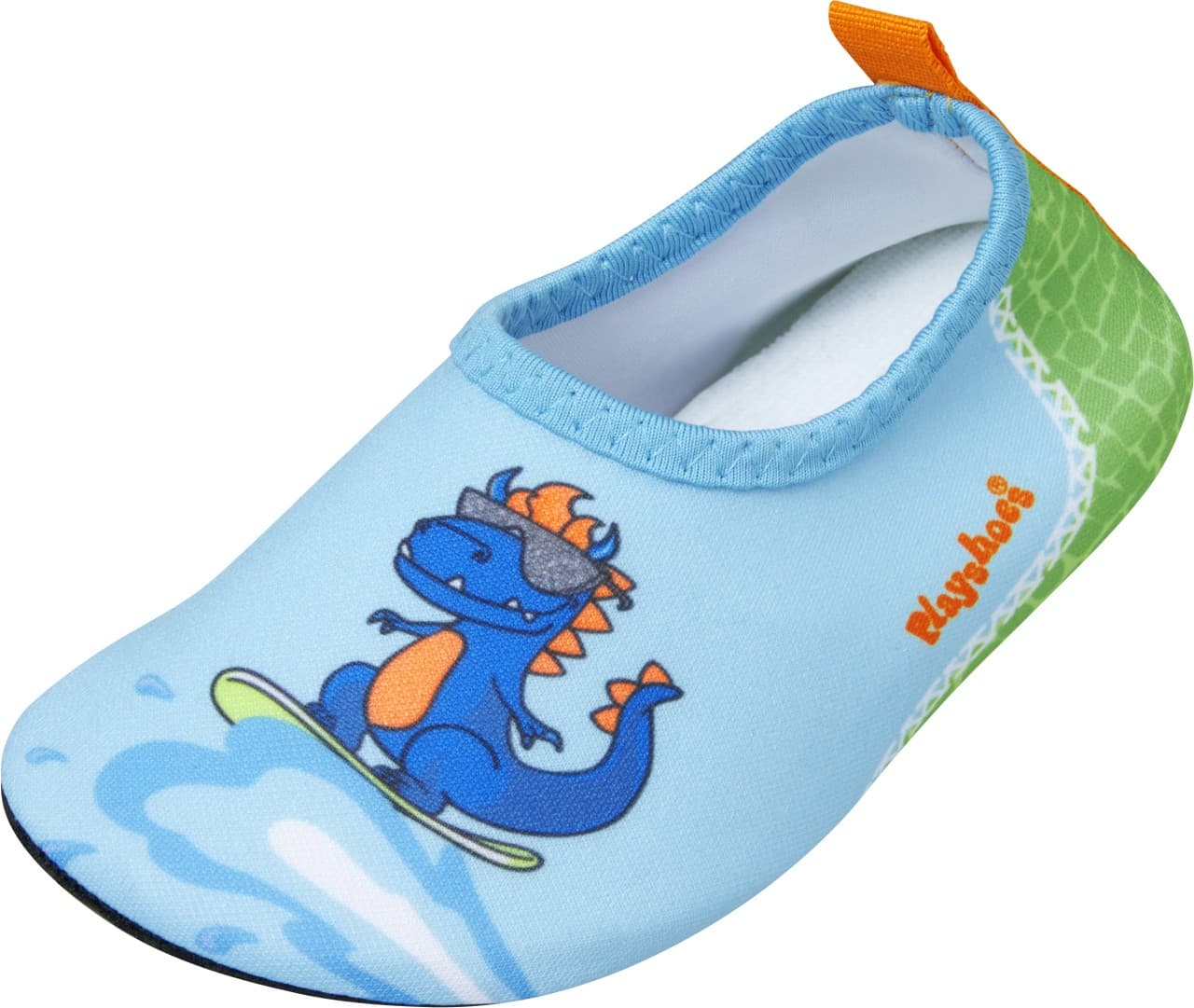 Levně Barefoot boty do vody Playshoes Dino