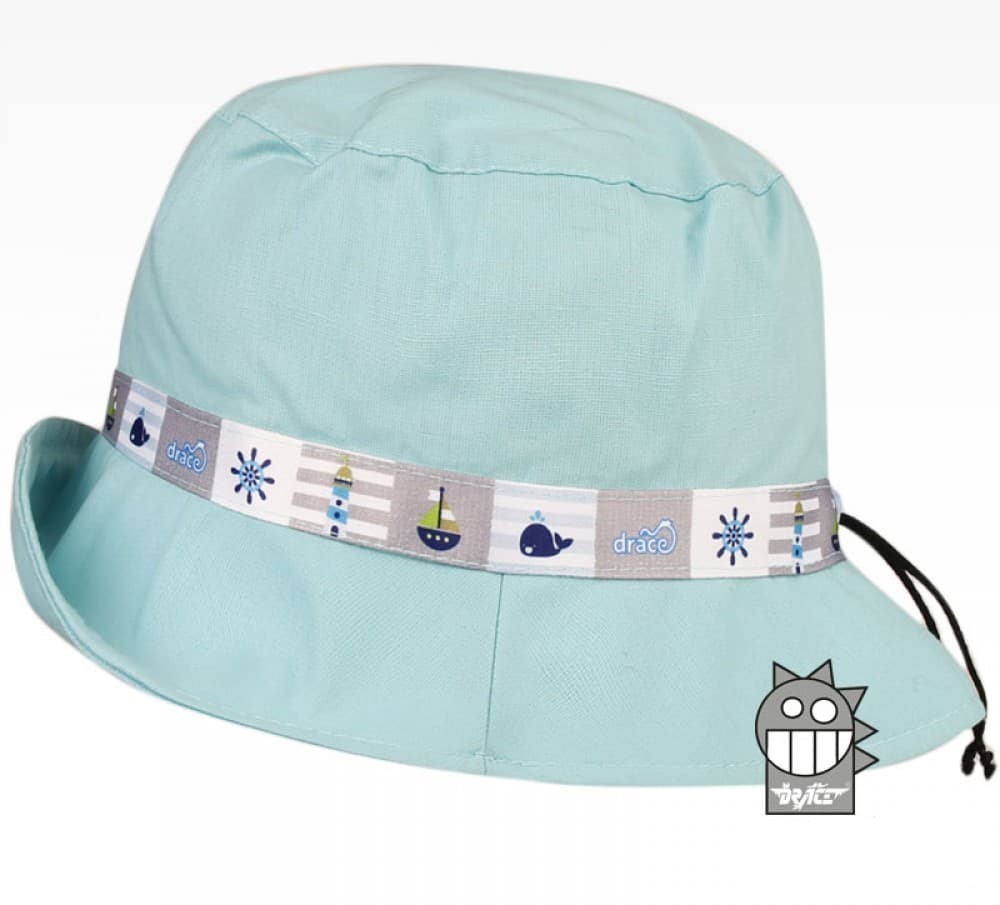 Letní klobouk Dráče Palermo Zelenkavá Obvod: 48 - 50 cm