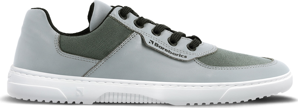 Barefoot tenisky Barebarics Bravo - Grey & White Velikost: 40