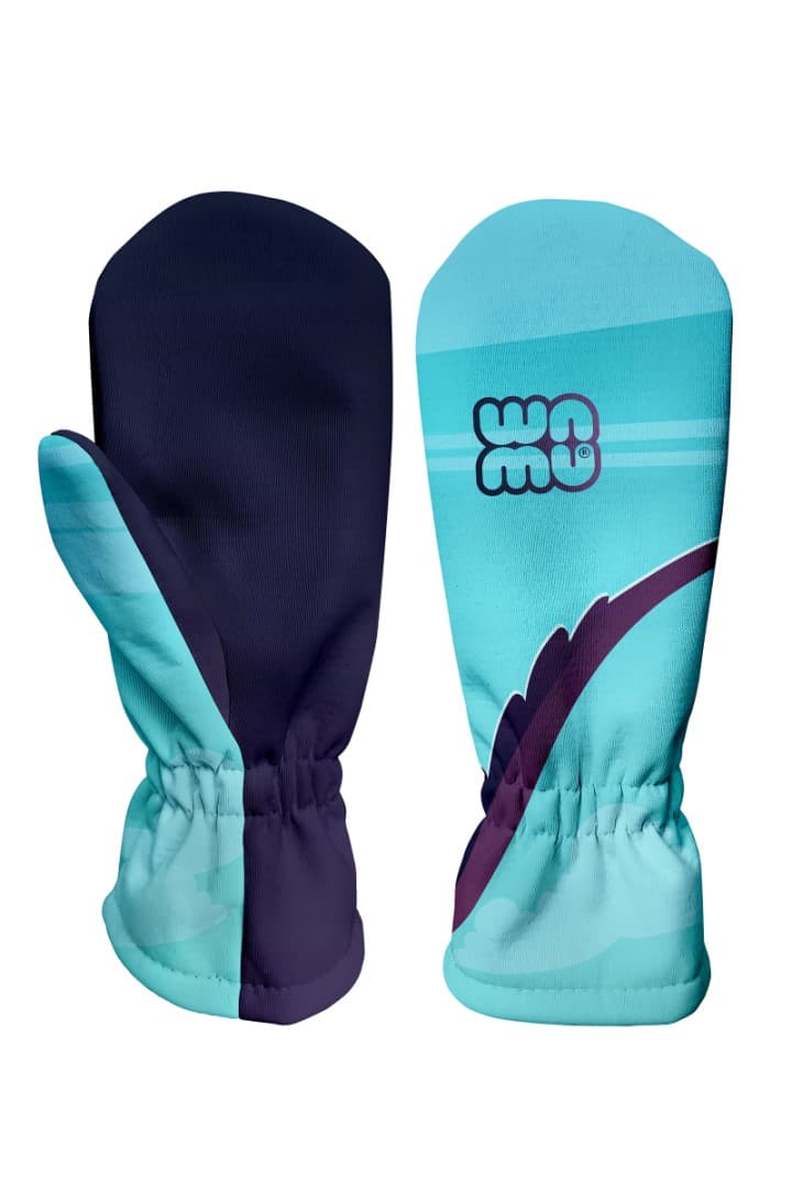 WAMU Dětské softshellové rukavice, DRAGON FANTASY Velikost: 1