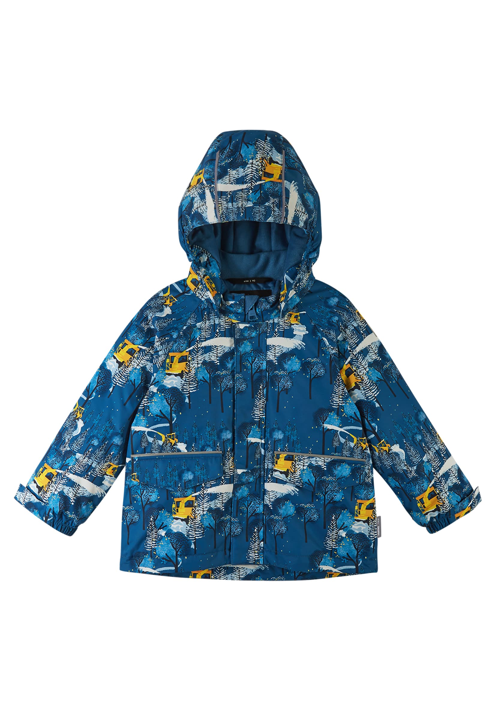 Dětská zimní bunda Reima Kustavi Navy 5100122A-6851 Velikost: 104