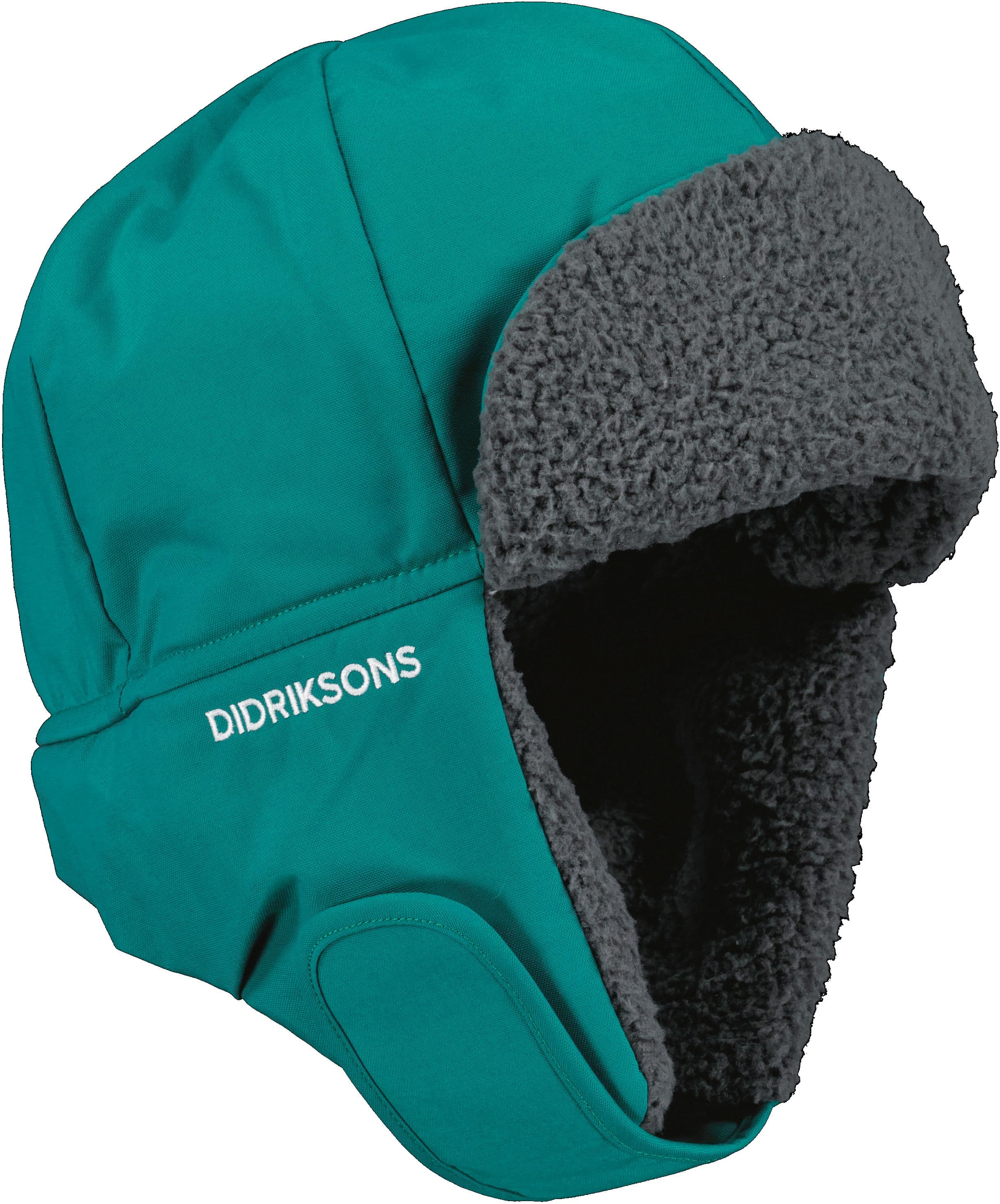 Dětská zimní čepice Didriksons Biggles Petrol Green H07 Velikost: 56