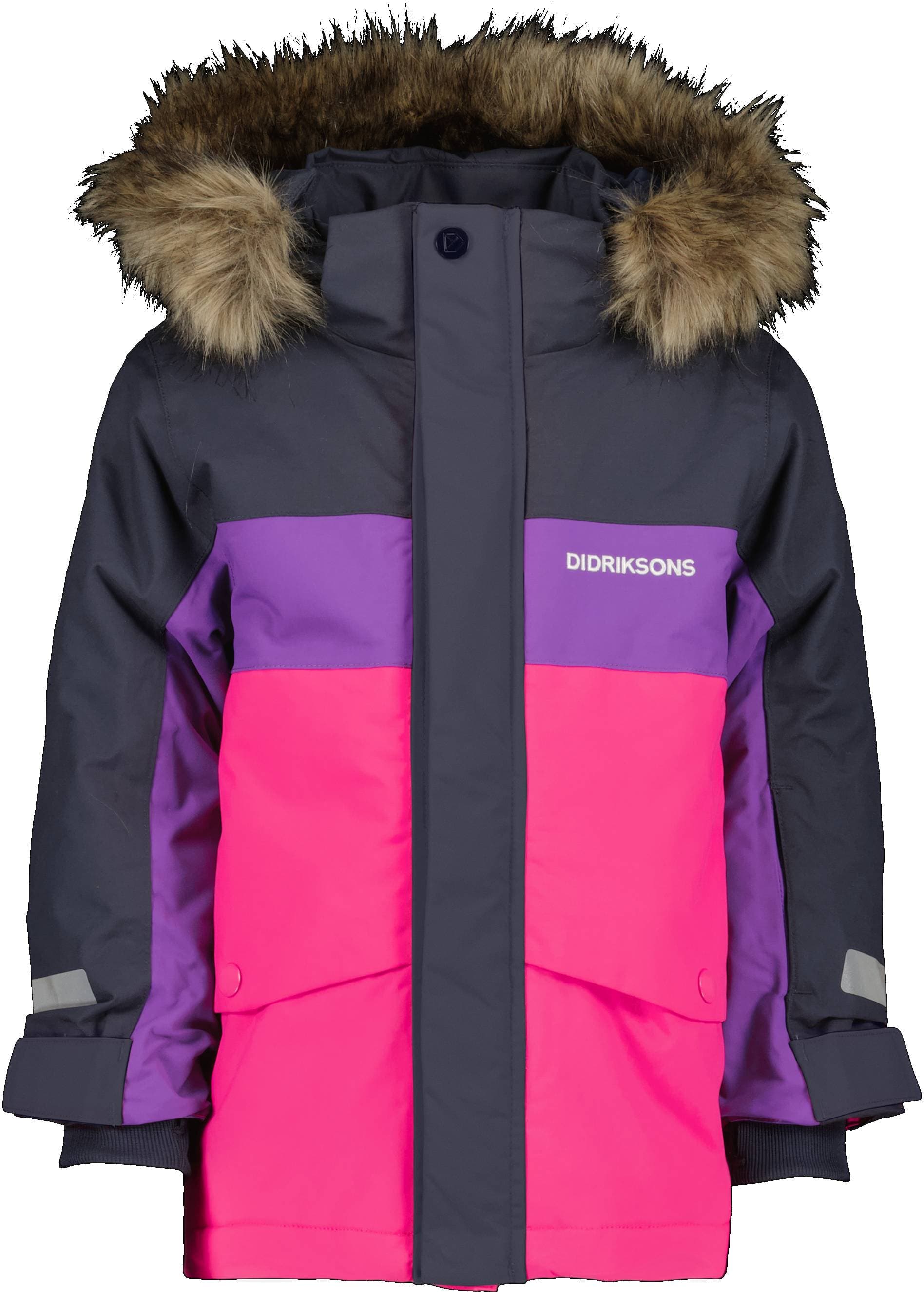 Dětská zimní bunda Didriksons Bjarven True Pink K04 Velikost: 100