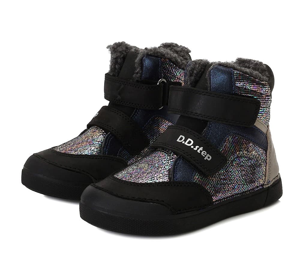 Dětské zimní boty DD Step W068-321 Black Velikost: 26