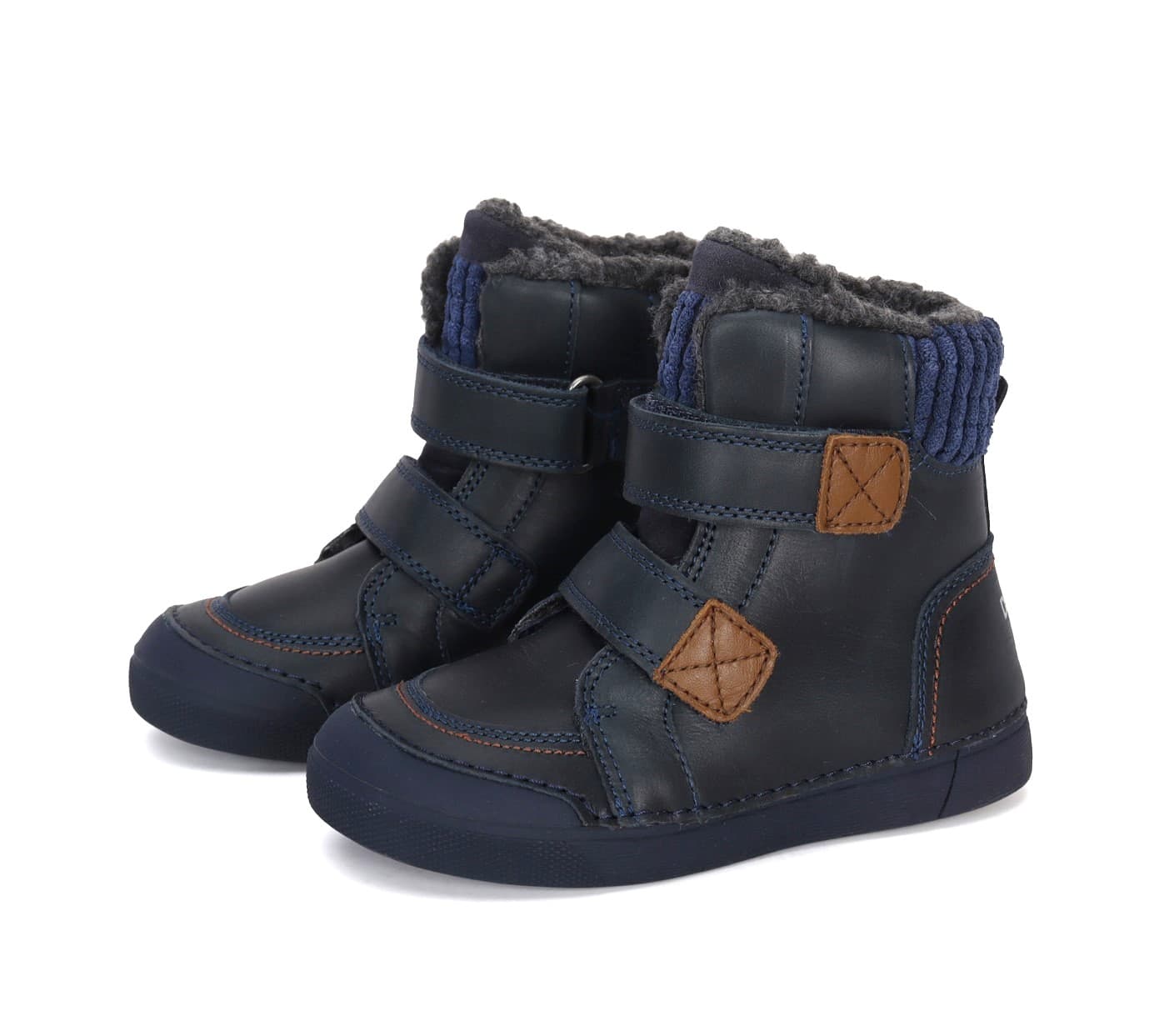 Zimní boty DD Step W068-394A Royal Blue Velikost: 29