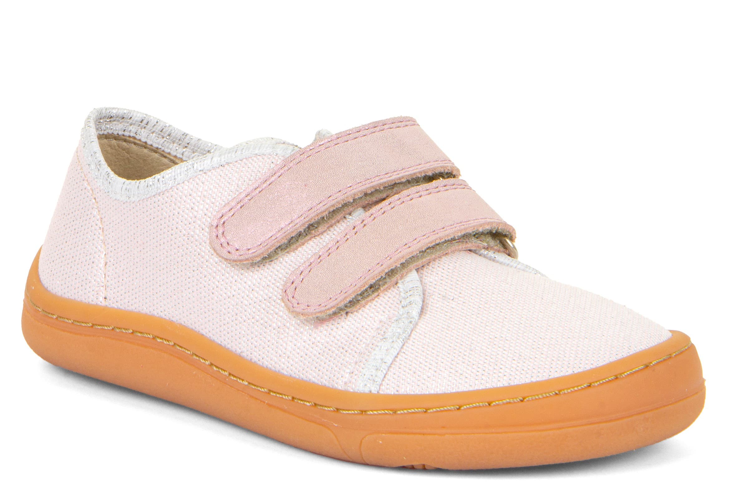 Levně Barefoot tenisky Froddo Pink Shine textilní G1700379