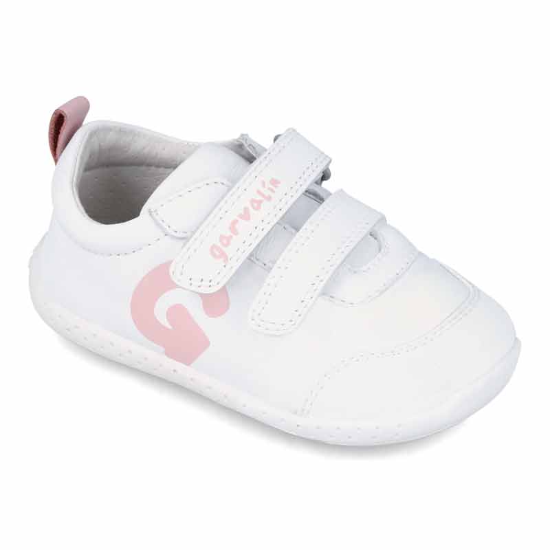 Levně Biomecanics Dětské boty Garvalín 242320-B Blanco y Rosa