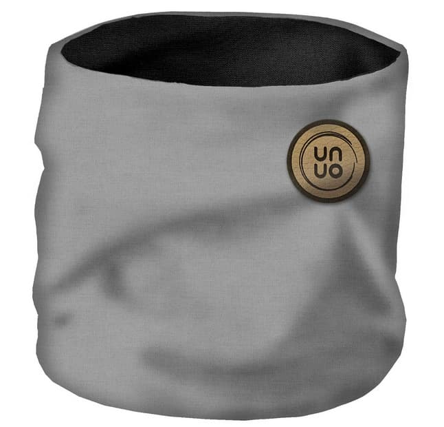 Unuo, Dětský nákrčník z teplákoviny Basic, Šedá