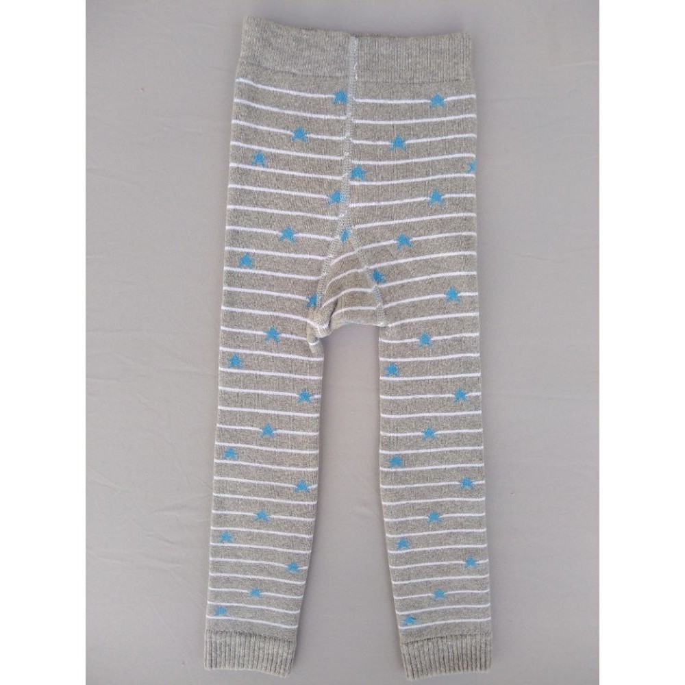 Dětské zateplené legíny TREPON Polárka Šedý Melír Velikost: 110-116