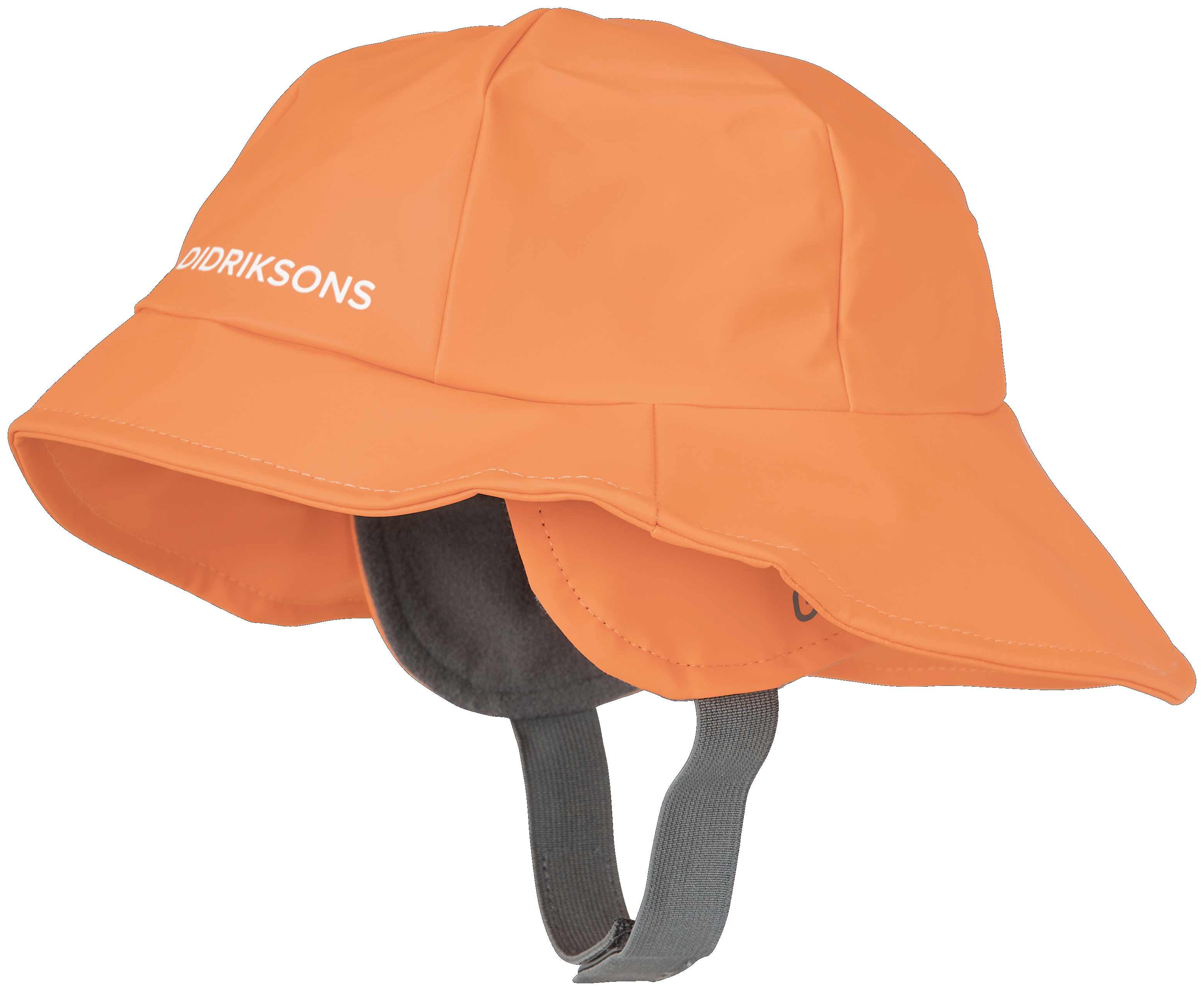 Levně Dětský nepromokavý klobouk Didriksons SOUTHWEST Papaya Orange L04