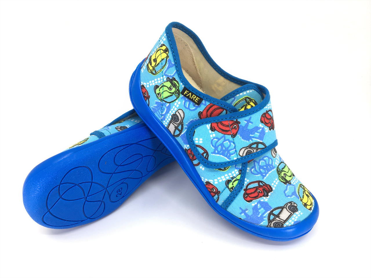 Dětské papuče na suchý zip Fare 4115402 Velikost: 23