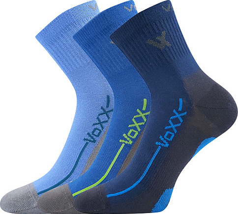 VoXX® 3PACK Ponožky VOXX Barefootik - mix A kluk Velikost: 25-29 (17-19)