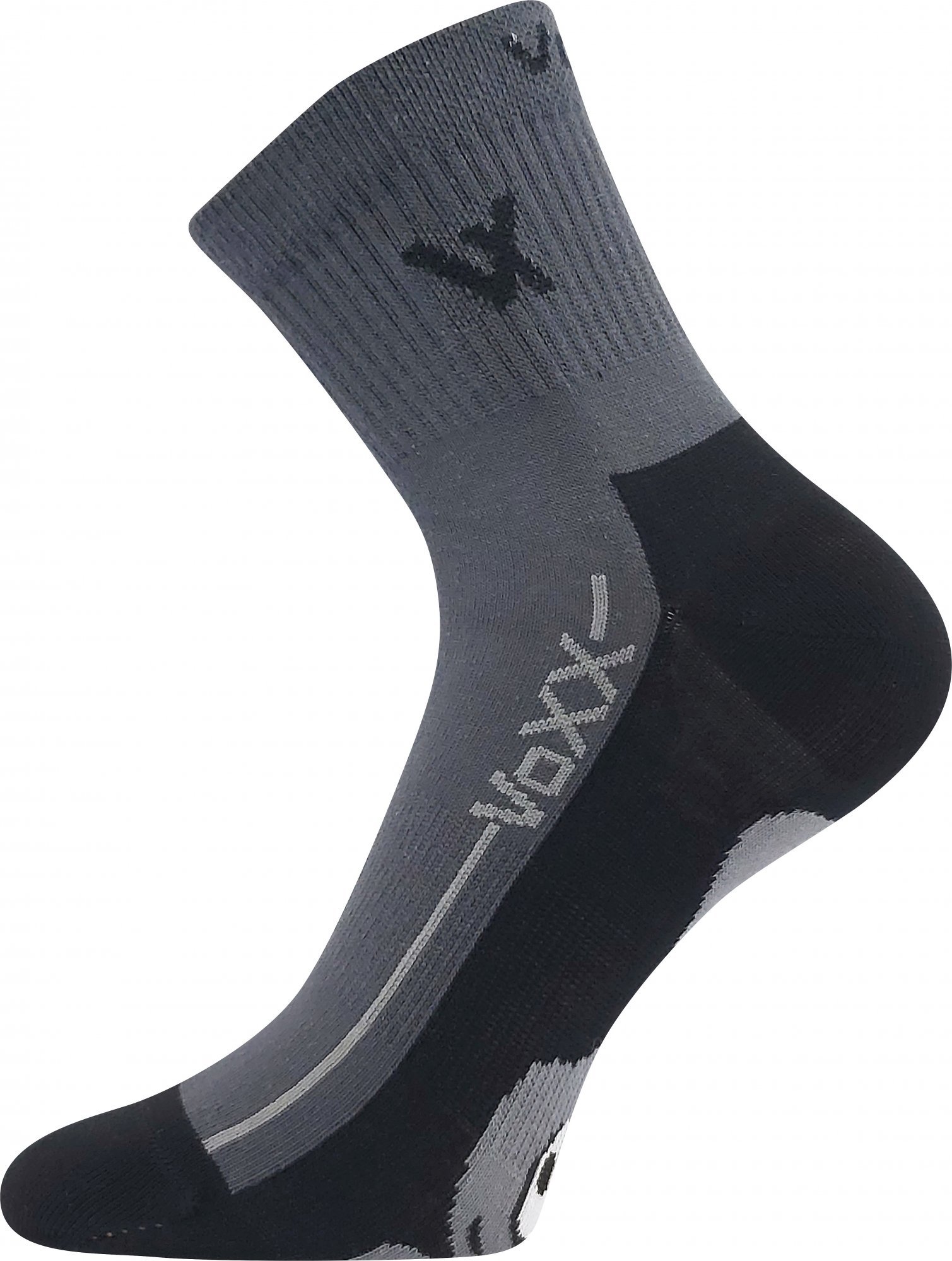 VoXX® Ponožky Barefootan - tm.šedá Velikost: 39-42 (26-28)