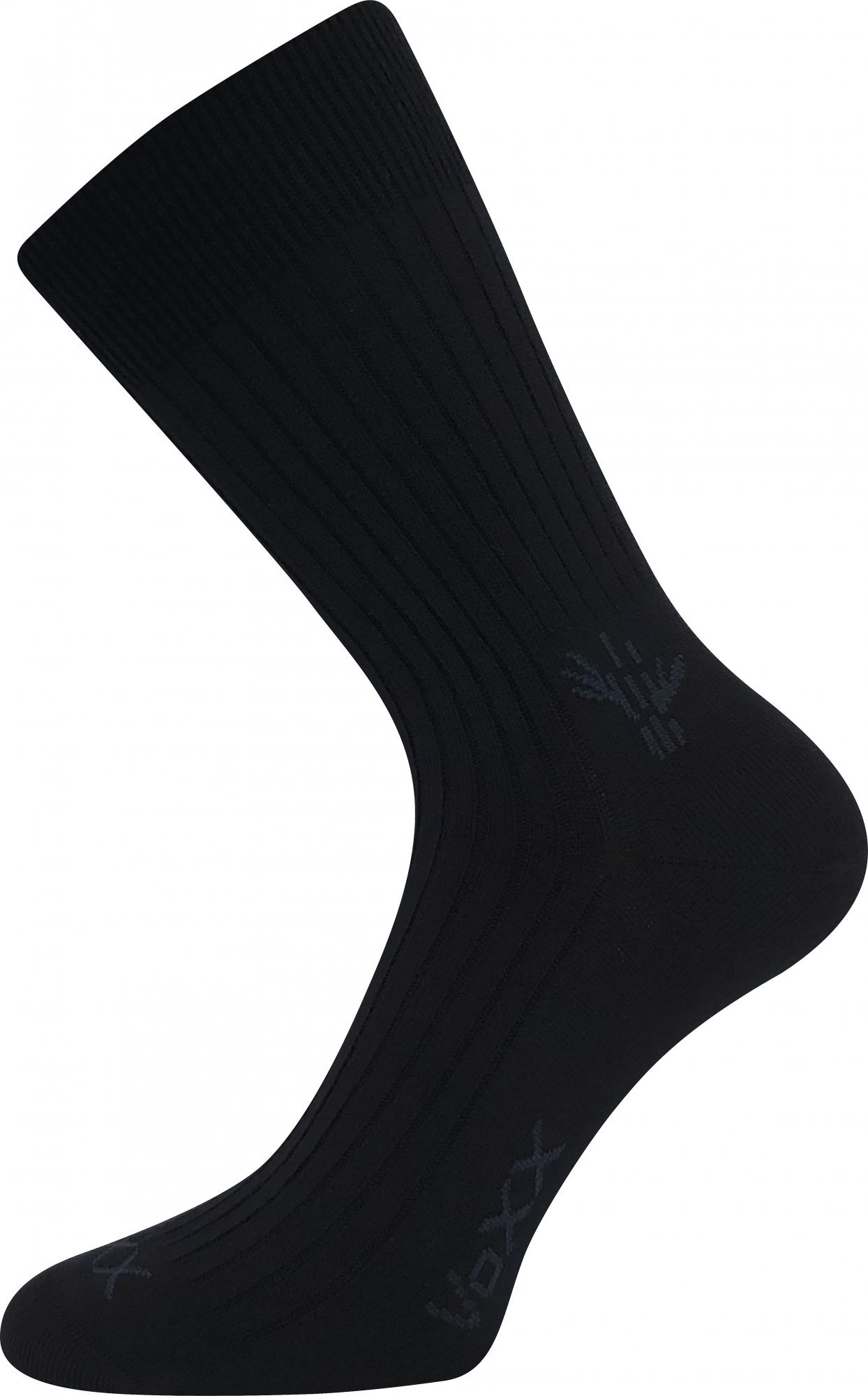 VoXX® Ponožky VoXX Hempix - černá Velikost: 39-42 (26-28)