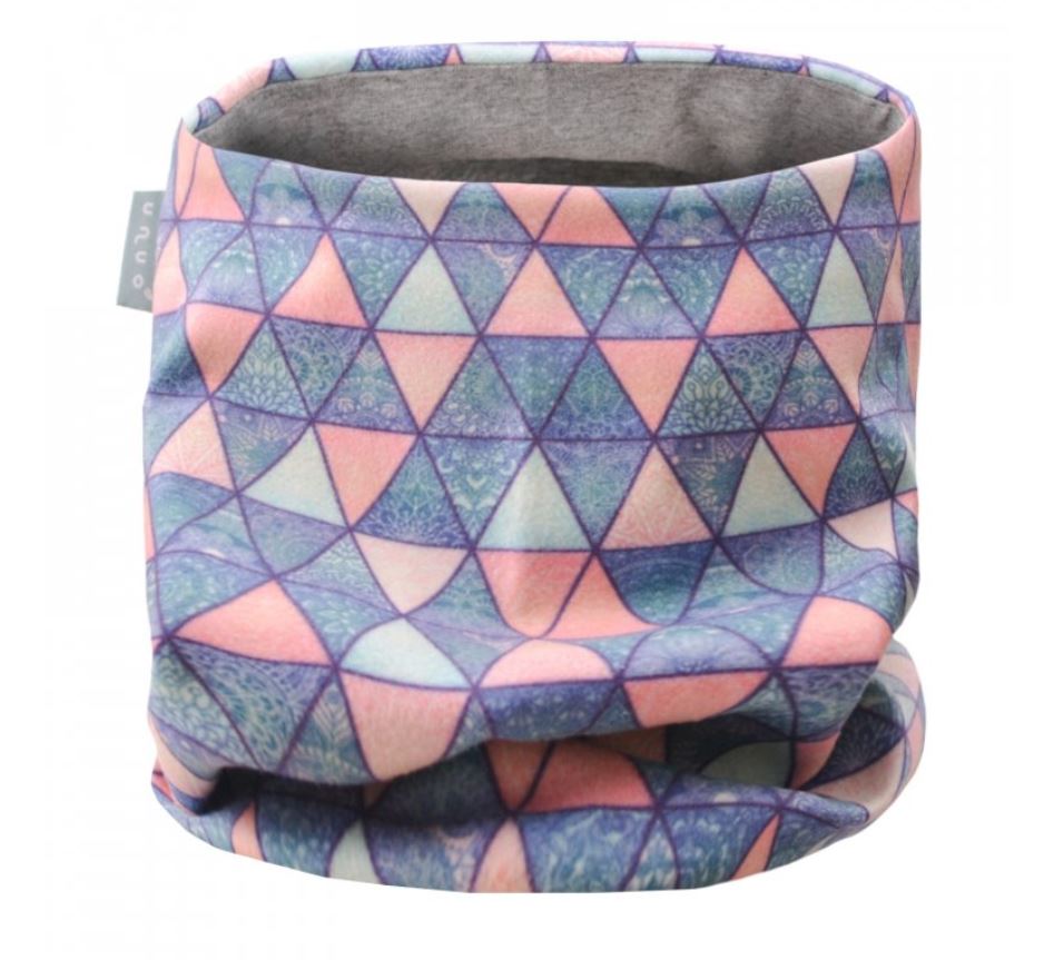 UNUO Nákrčník UNI Fleece Triangl melange