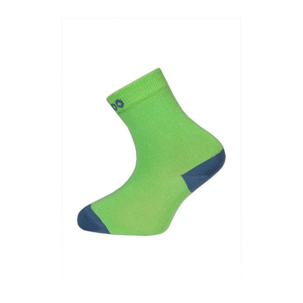Bambusové ponožky Trepon HUGO zelená/modrá Velikost: 23 - 26
