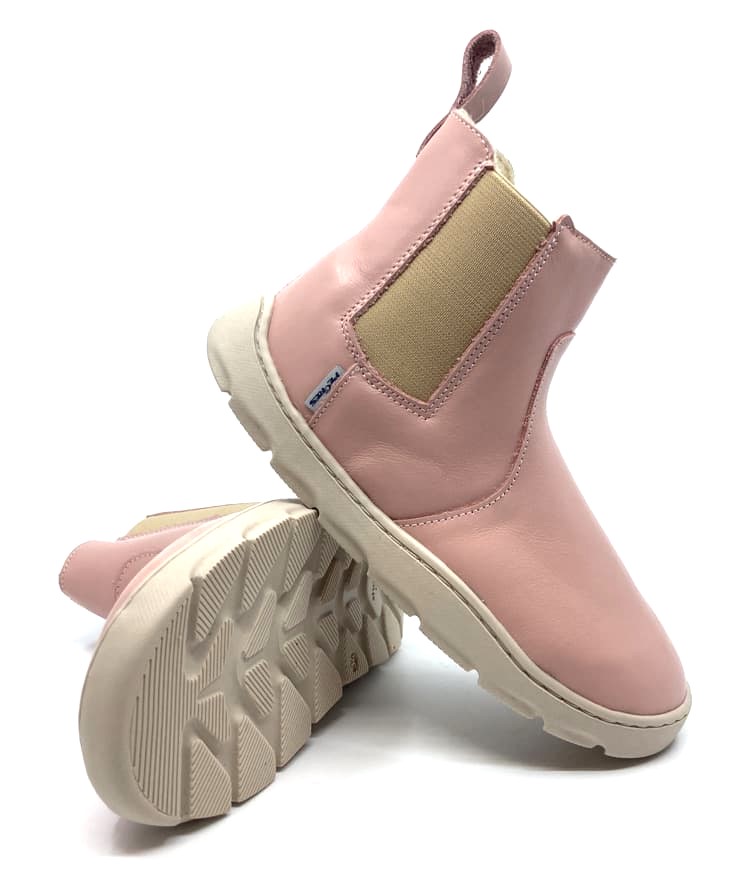 Barefoot zimní Pegres Skinny Chelsea SBF 58W růžová 35, Vnitřní délka boty: 22,0 cm, Vnitřní šířka boty: 8,4 cm