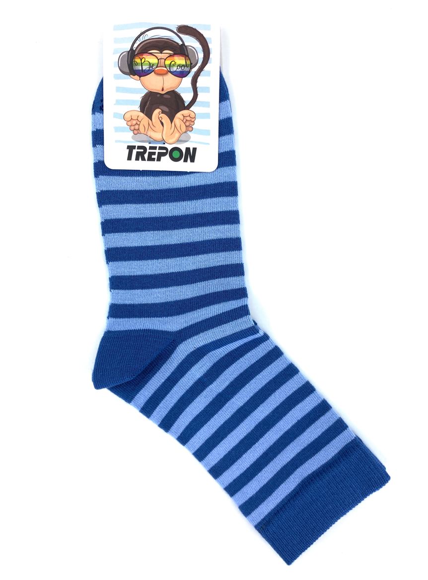 Bambusové ponožky Trepon BABAR jeansové Velikost: 23 - 26