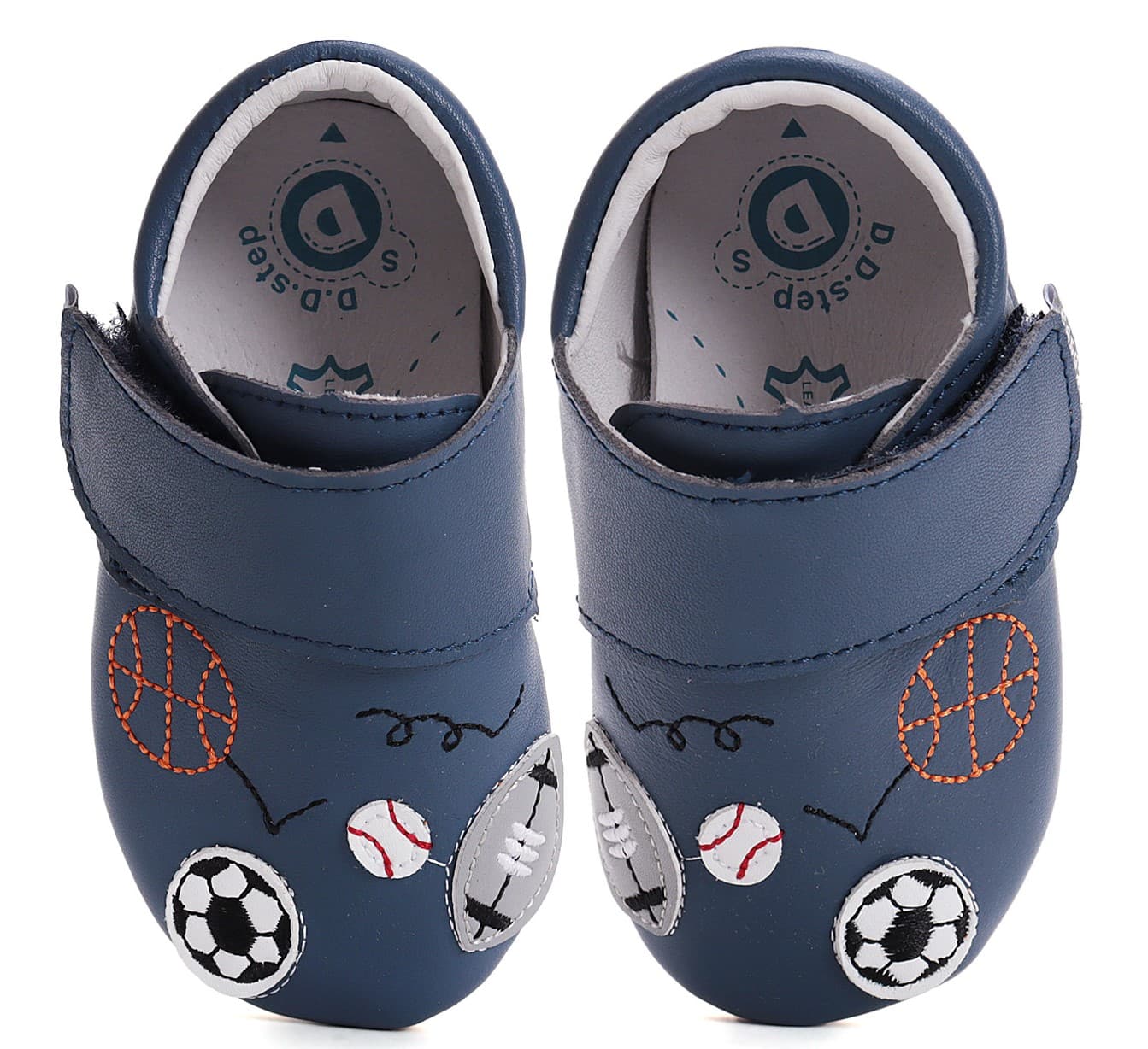 Capáčky DD Step K1596-51110 Bermuda Blue Velikost: M, Vnitřní délka boty: 12,8 cm, Vnitřní šířka boty: 5,9 cm