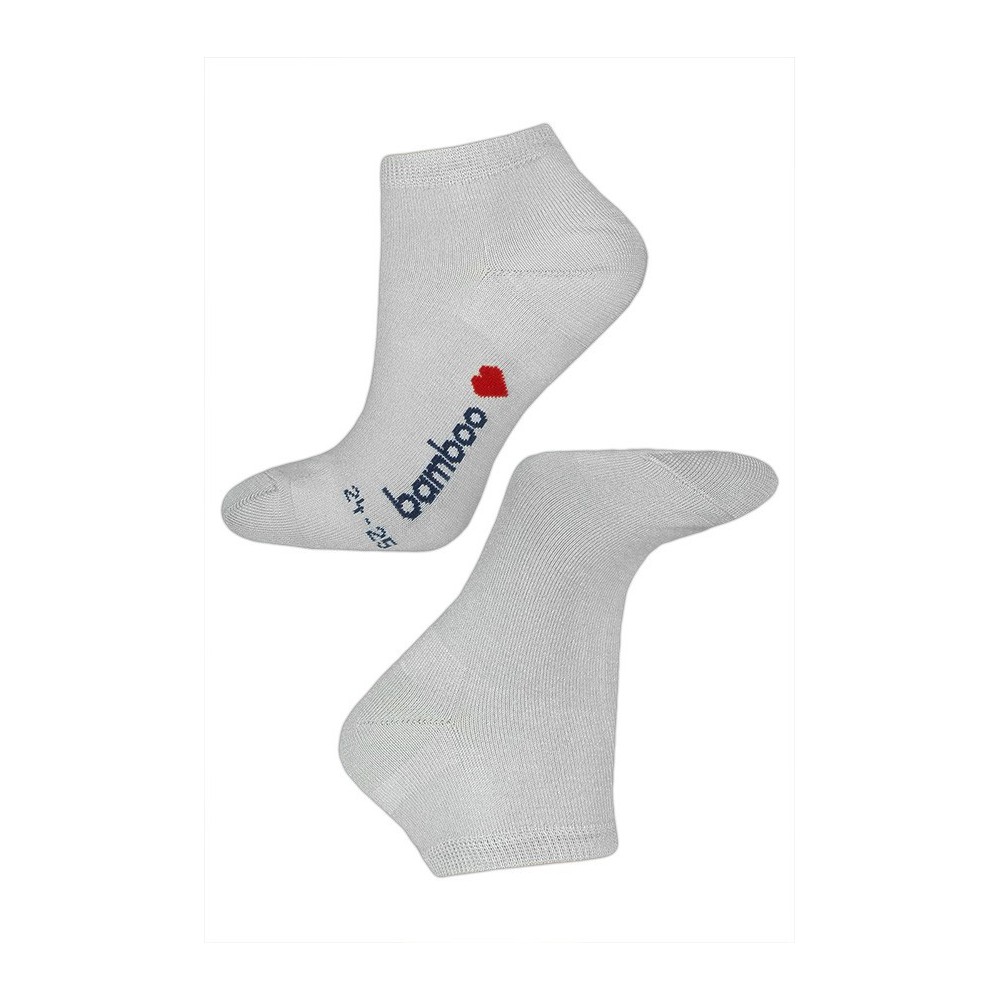 Nízké bambusové ponožky Trepon MANGA šedé Velikost: 35 - 38