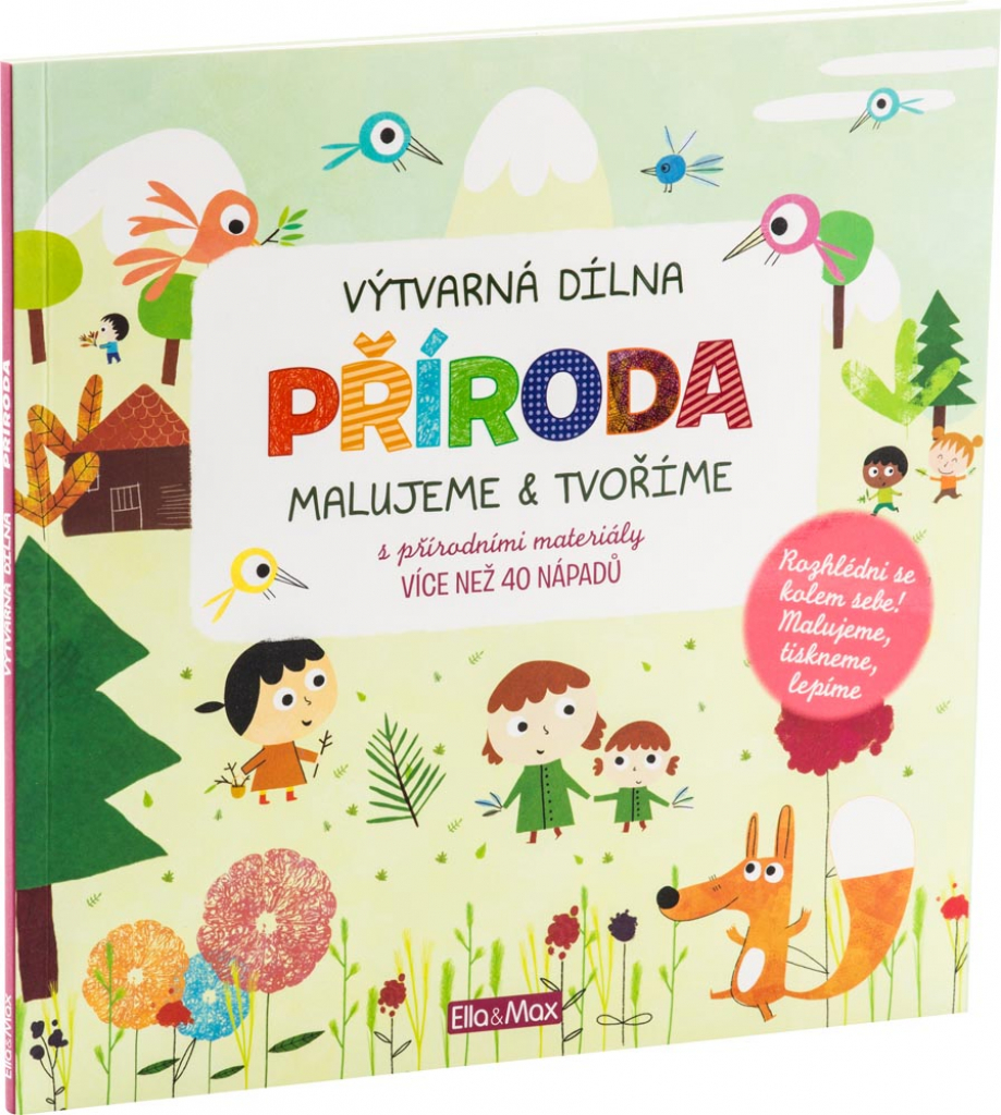 ELLA & MAX Příroda - omalovánky