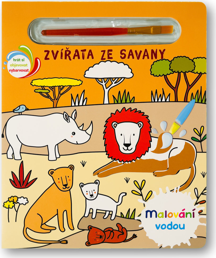 Levně Svojtka Malování vodou - Zvířata ze savany