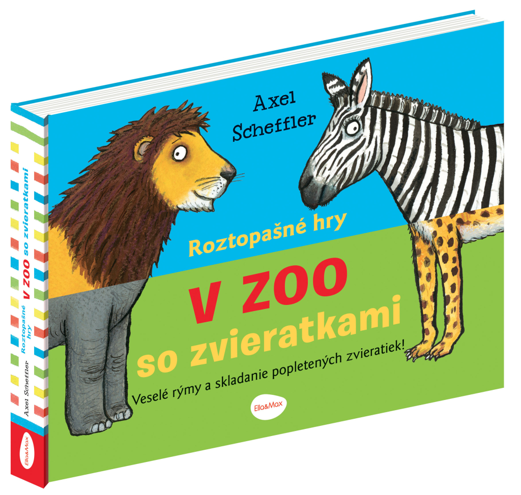 Levně ELLA & MAX Roztopašné hry V ZOO so zvieratkami
