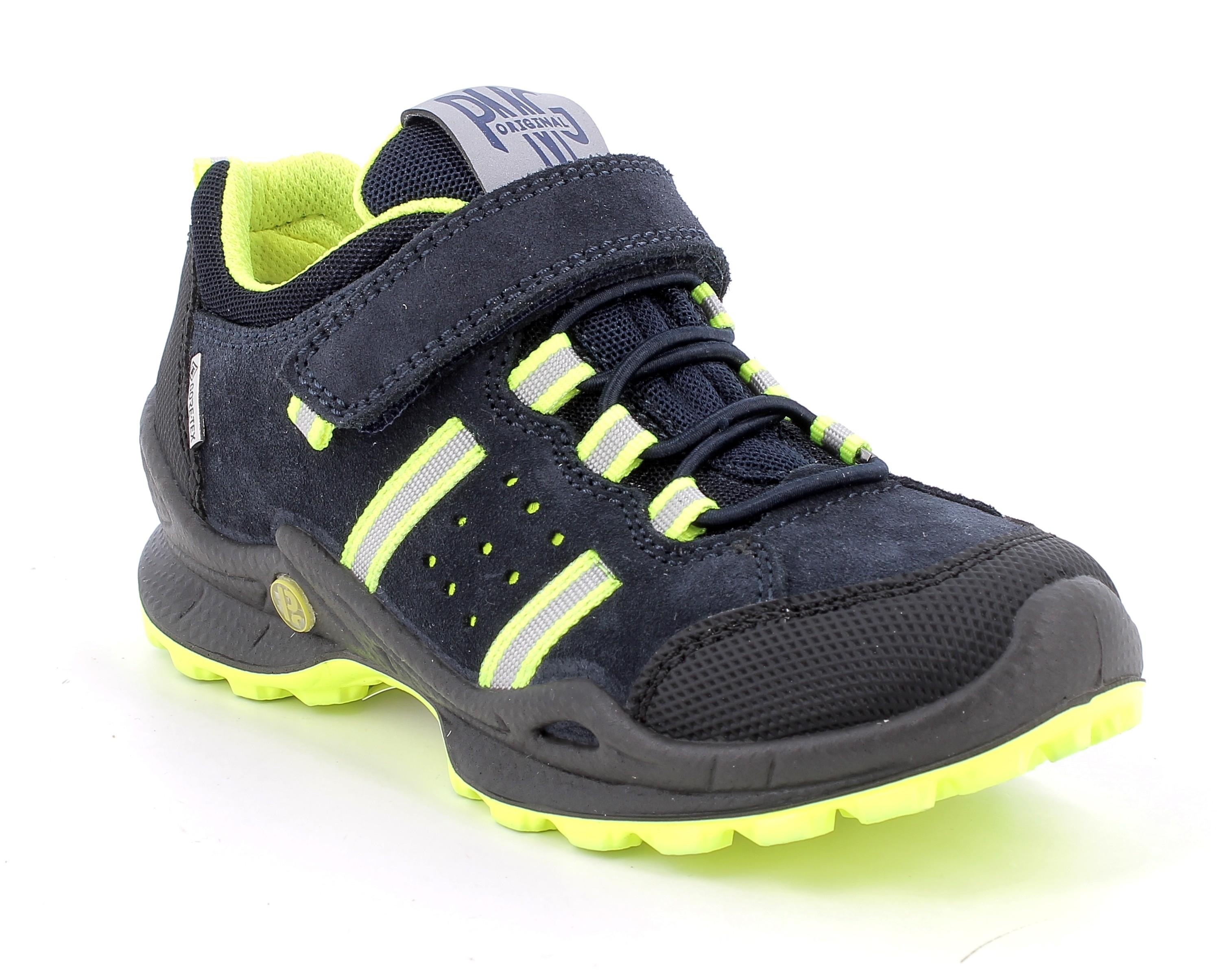Levně Dětské boty Primigi 1378900 Gore-Tex Navy