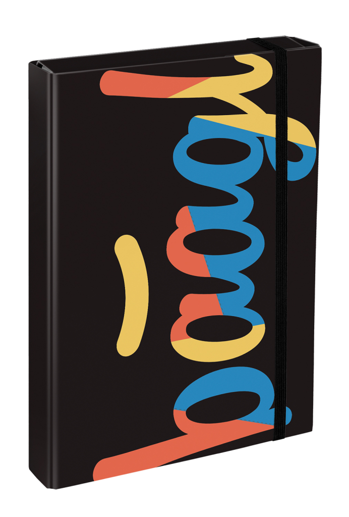 Levně BAAGL Desky na školní sešity A4 Jumbo Logo Mix