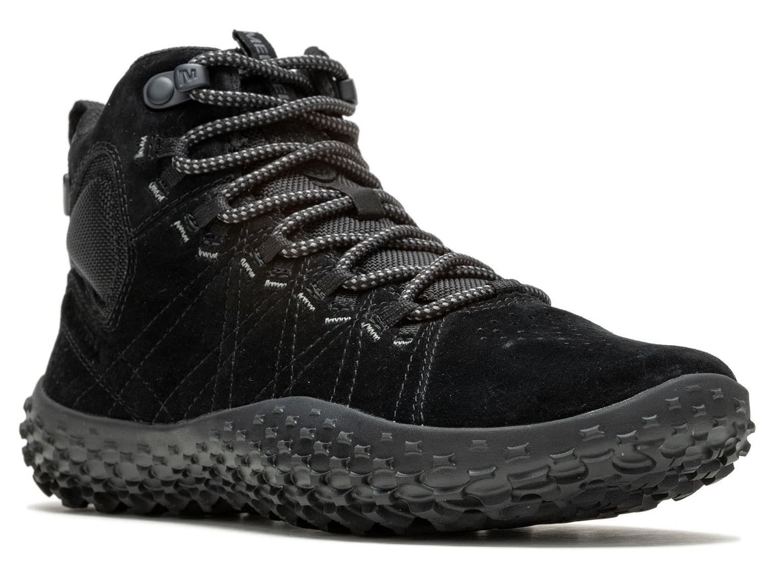 Merrell Wrapt Mid WP Black/ Black Velikost: 40, Vnitřní délka boty: 25,0 cm, Vnitřní šířka boty: 9,4 cm