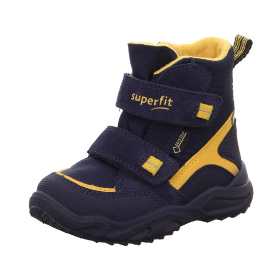 Levně Zimní boty Superfit Glacier Blau Gelb Gore-Tex 1-009235-8100