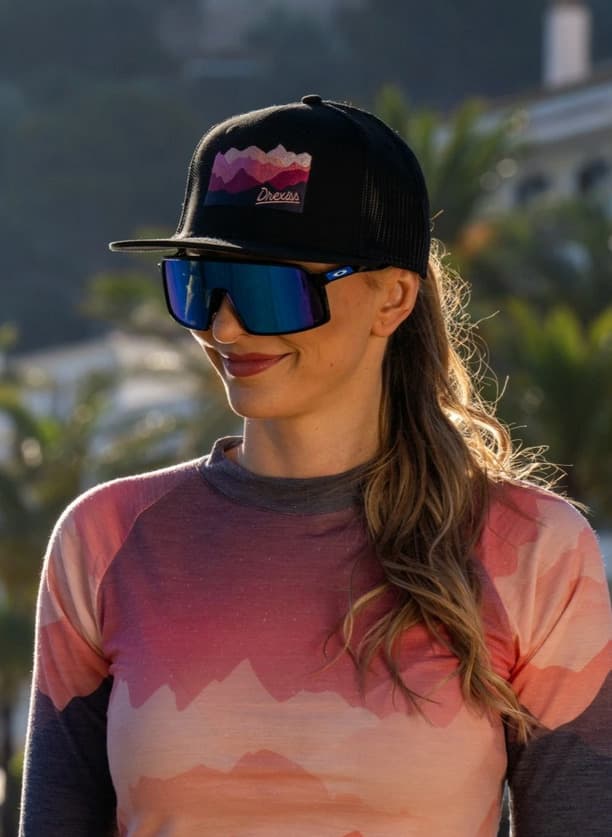 Levně Kšiltovka Drexiss Crest Black - pink