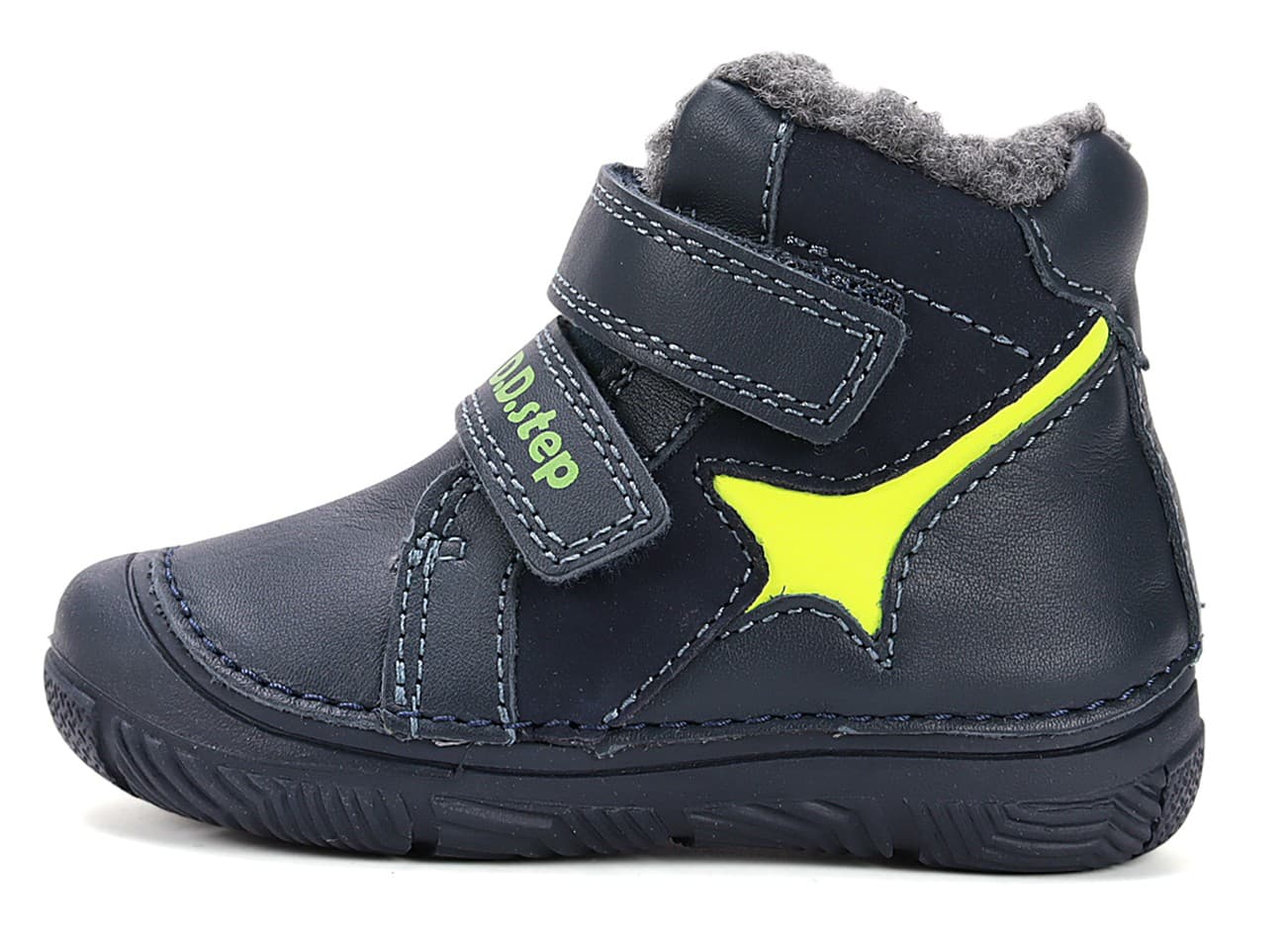 Levně Dětské zimní boty DD Step W082-52912 Royal Blue